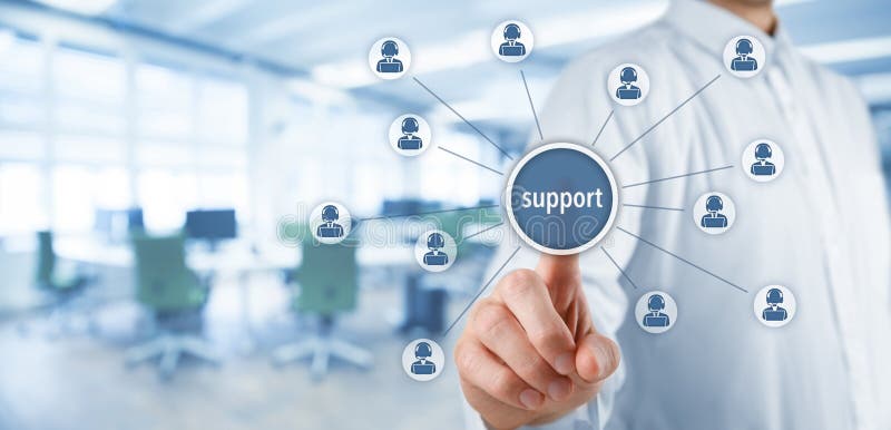 Asistență pentru clienți royalty free stock photos