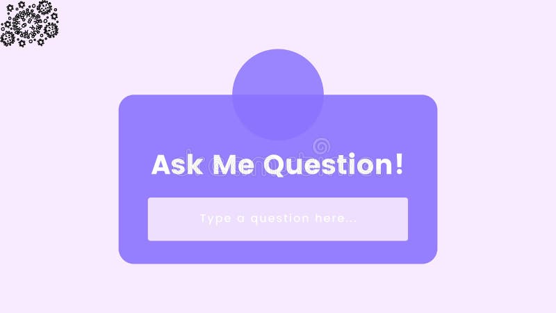 Ask Me a Question Medical Poster for Social Media Stock Photo - Image ...