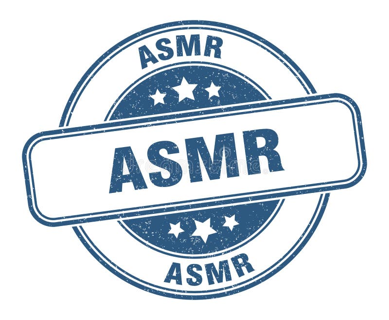 Asmr Stamp. Asmr Round Grunge Sign Stock Vector - Illustration of badge ...