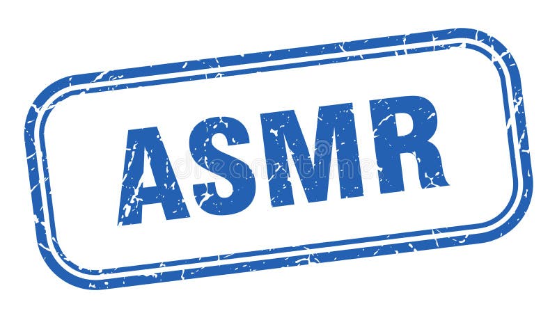Asmr Stamp. Asmr Square Grunge Sign Stock Vector - Illustration of ...