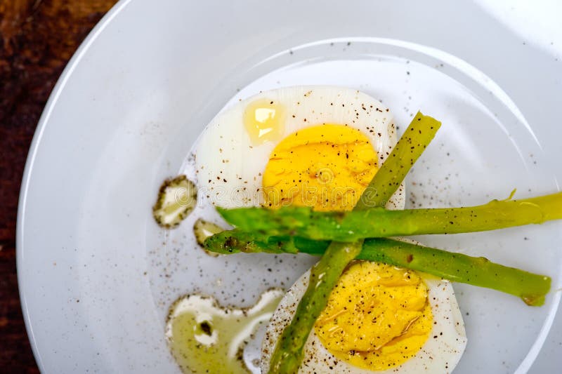 Asparagus and eggs stock image. Image of italian, asparagus 34162467