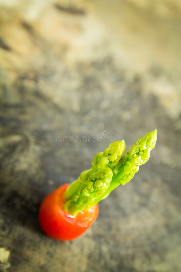 Sea Asparagus with Vegetable Stock Photo Image of asparagus, seafood