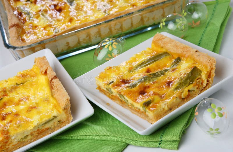 Asparagus pie