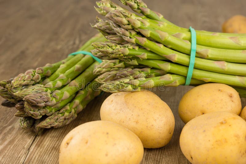 Aspargo verde fotos de stock
