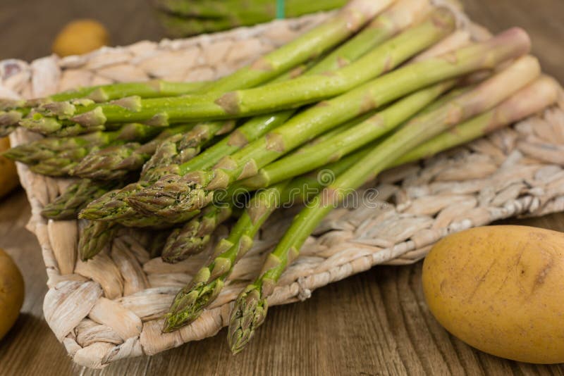 Aspargo verde fotos de stock