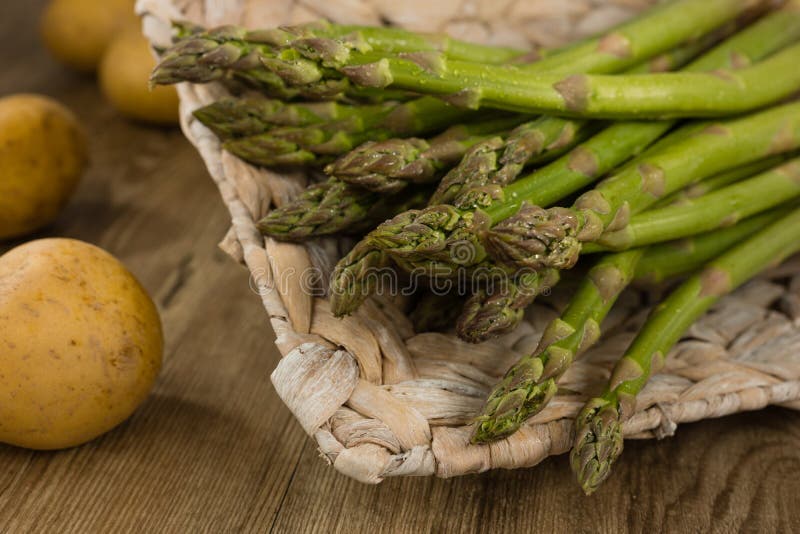 Aspargo verde fotos de stock