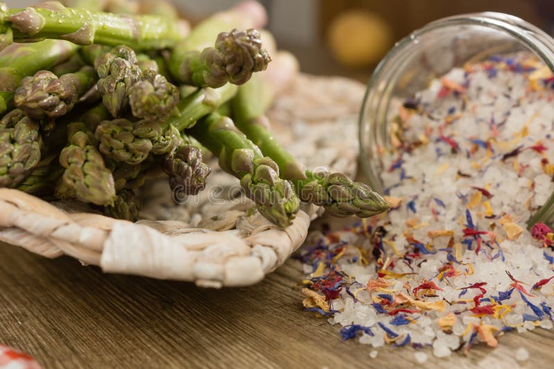 Aspargo verde fotos de stock