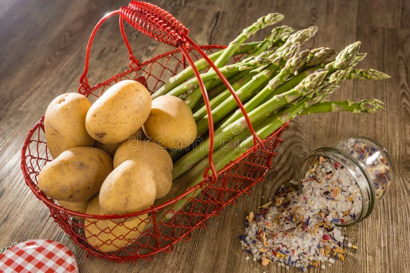 Aspargo verde fotos de stock royalty free