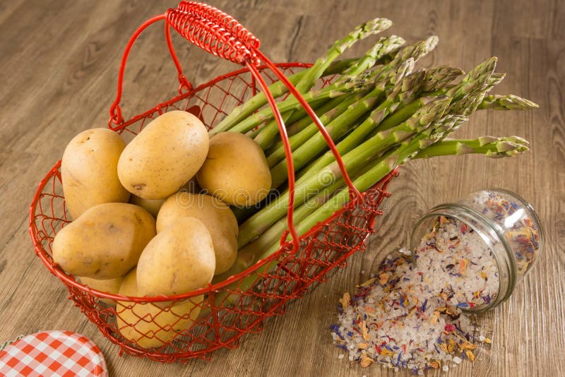 Aspargo verde fotos de stock royalty free