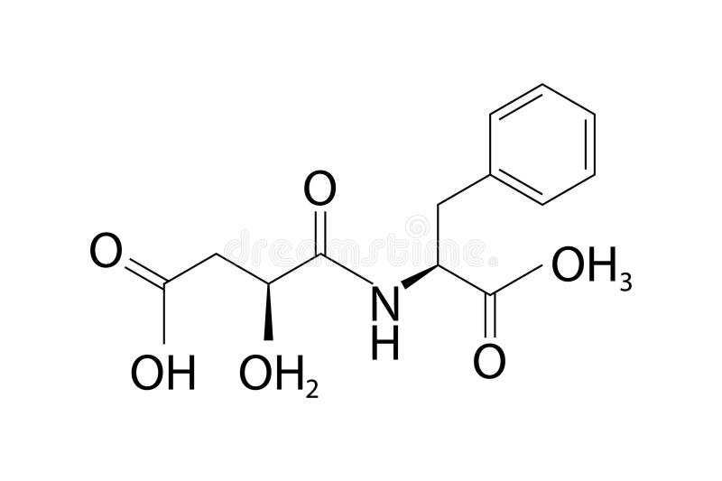 Aspartame Formula Illustration Vector Sign Stock Illustration Illustration of magnesium