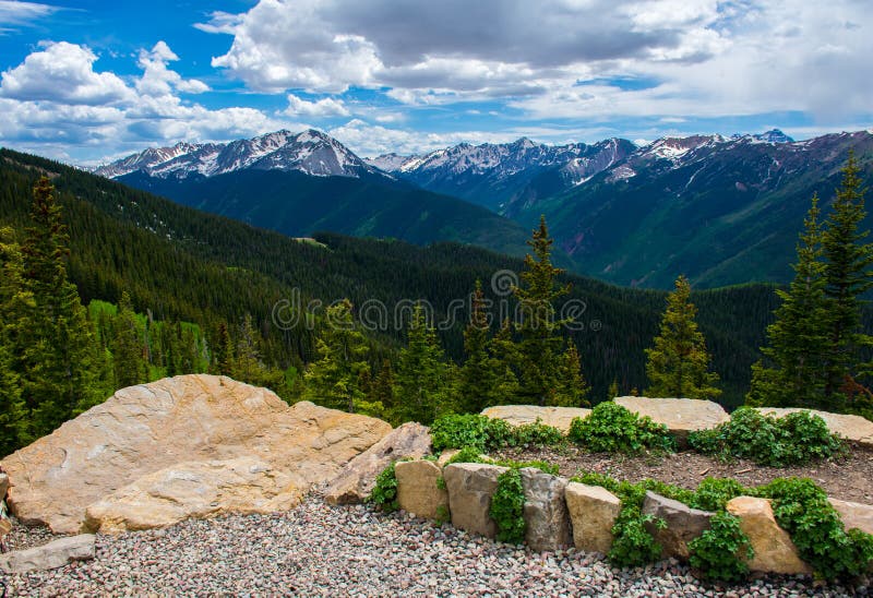 Aspen colorado rocky Mountain Vista