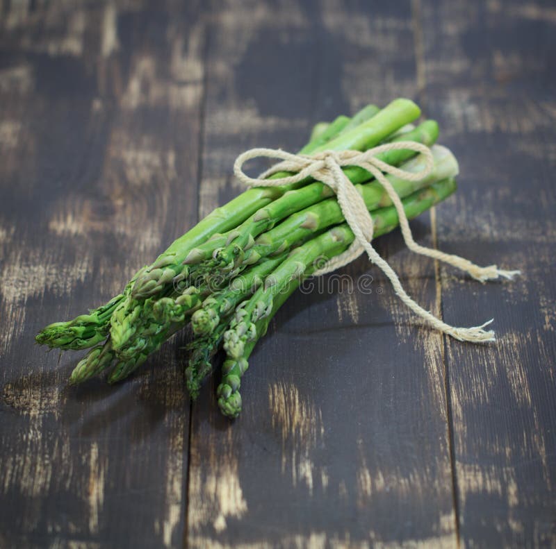 Asperge de vert de photo de nourriture photos stock Asperge de vert de photo de nourriture photos stock