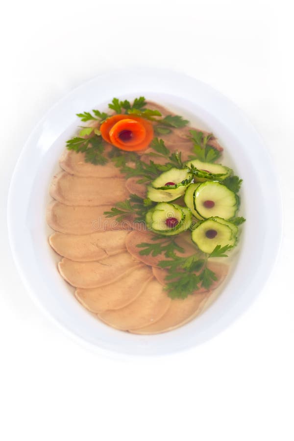 Aspic from meat