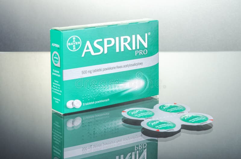 Aspirin pills on gradient background. stock image Aspirin pills on gradient background. stock image