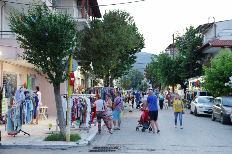 Asprovalta Chalkidiki, Grekland royaltyfri foto Asprovalta Chalkidiki, Grekland royaltyfri foto