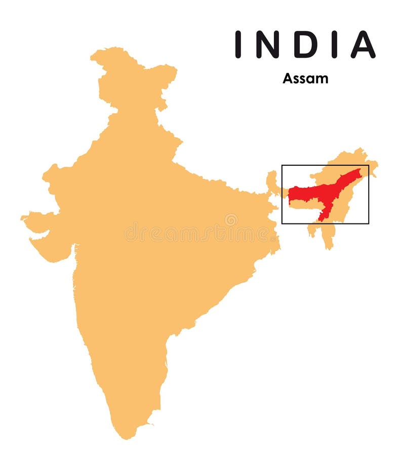 District map of Assam | Download Scientific Diagram