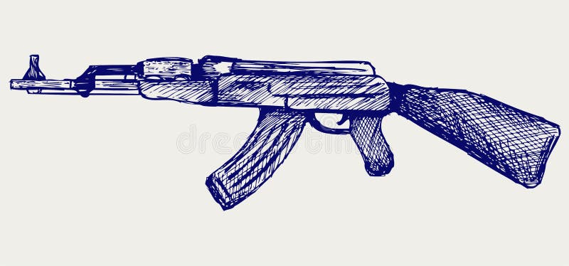 Ak 47 Cliparts, Stock Vector and Royalty Free Ak 47 Illustrations