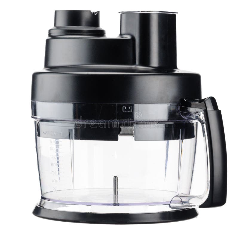 Assembled Multi Combine Bowl for Hand Blender on the White Background