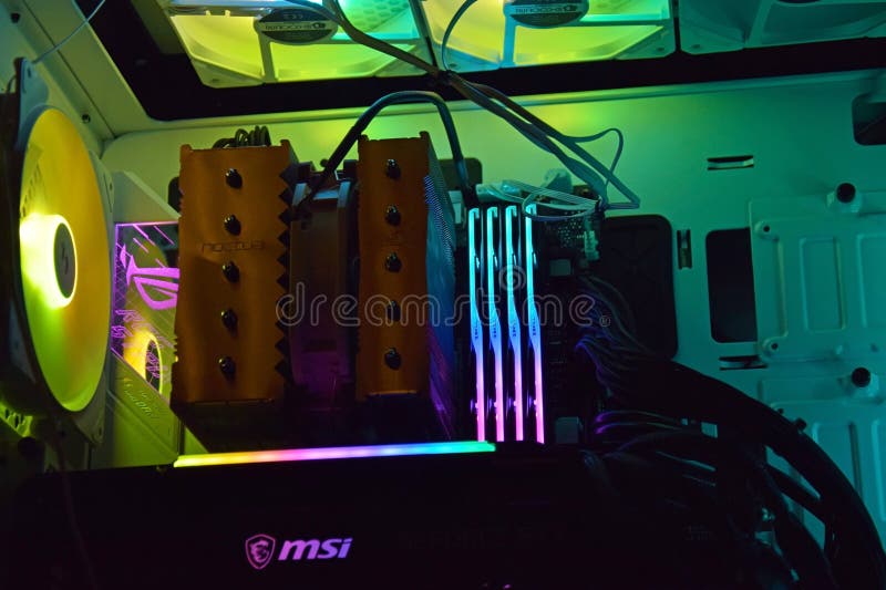 Assembled New Modern Computer on the 4th Generation Processor