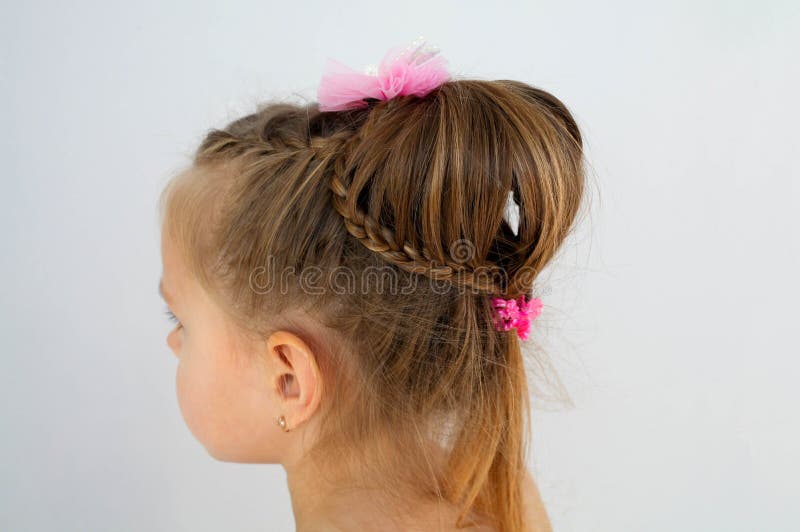 Assembled Up Hairdo of a Little Girl from Pigtails on a White Background. Home Hairstyle, Hands Mom Stock Image - Image of address, hardiness: 174235523 Assembled Up Hairdo of a Little Girl from Pigtails on a White Background. Home Hairstyle, Hands Mom Stock Image - Image of address, hardiness: 174235523