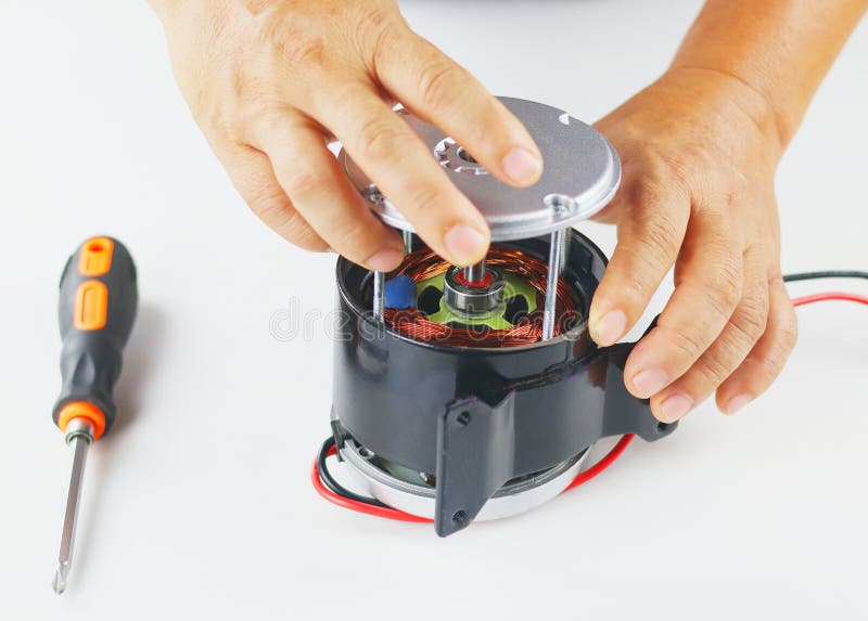 Frequently Asked Questions of how to repair vacuum cleaner wire connection inside motor