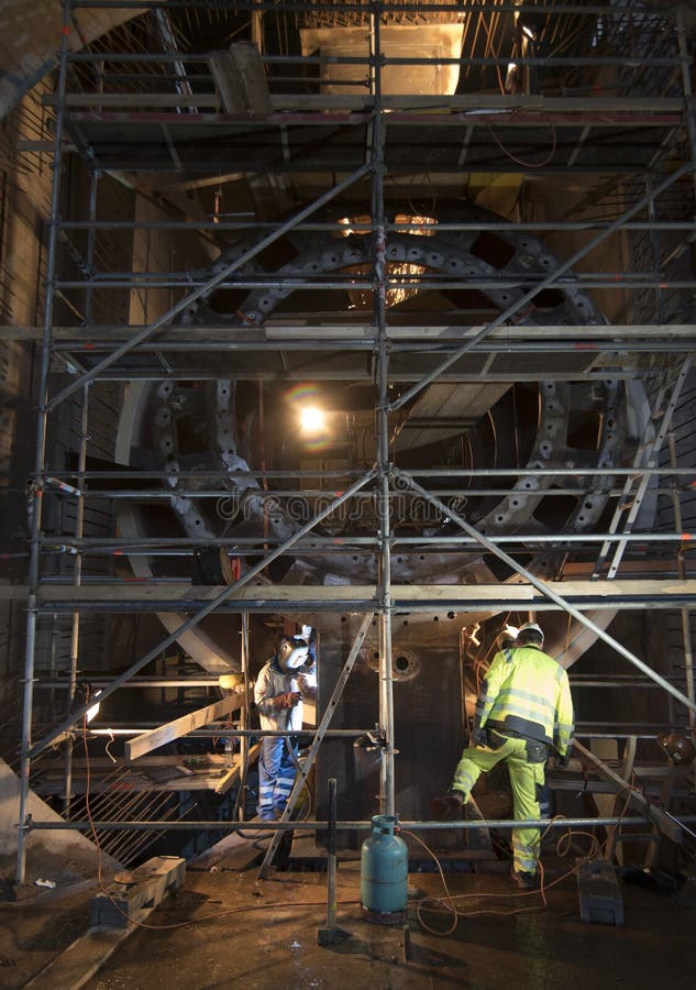 Assembly and Mounting in Steel Construction Editorial Photo Image of