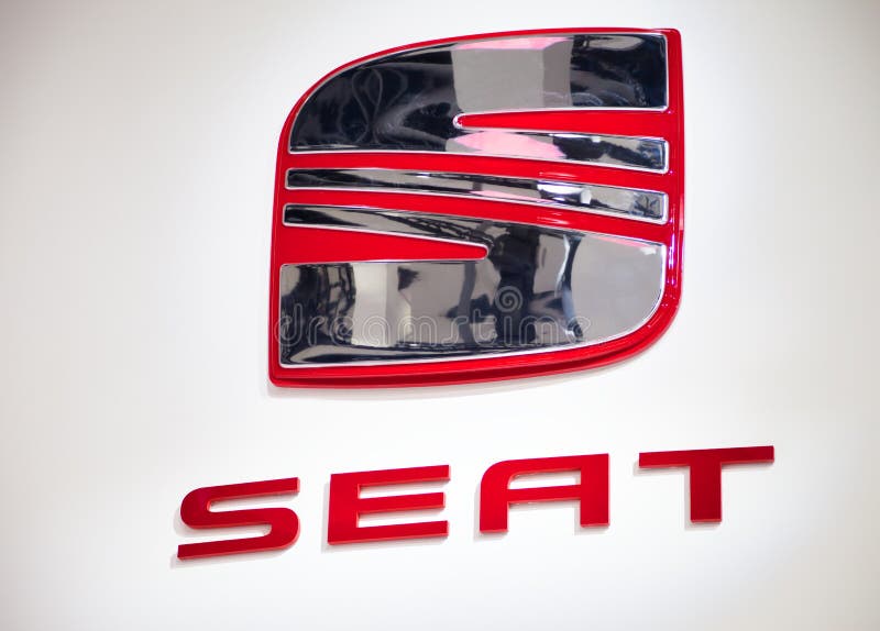 Logótipo SEAT imagens de stock