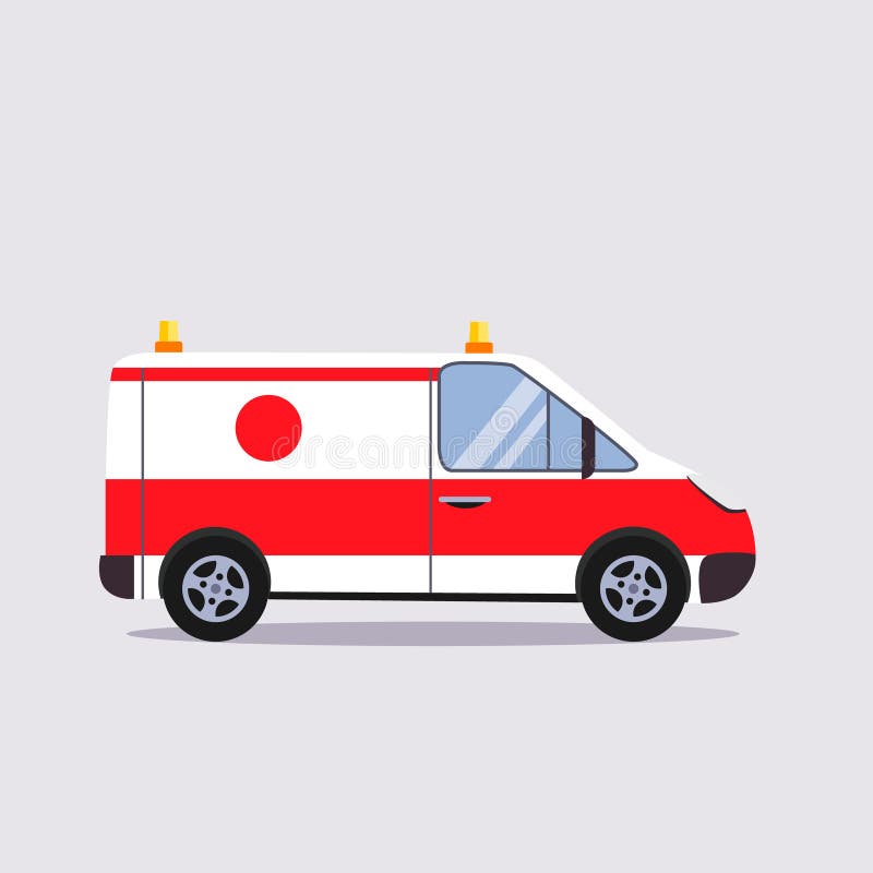 Assicurazione e vettore Illustartion dell'ambulanza illustrazione vettoriale Assicurazione e vettore Illustartion dell'ambulanza illustrazione vettoriale