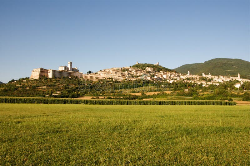 Assisi in summer