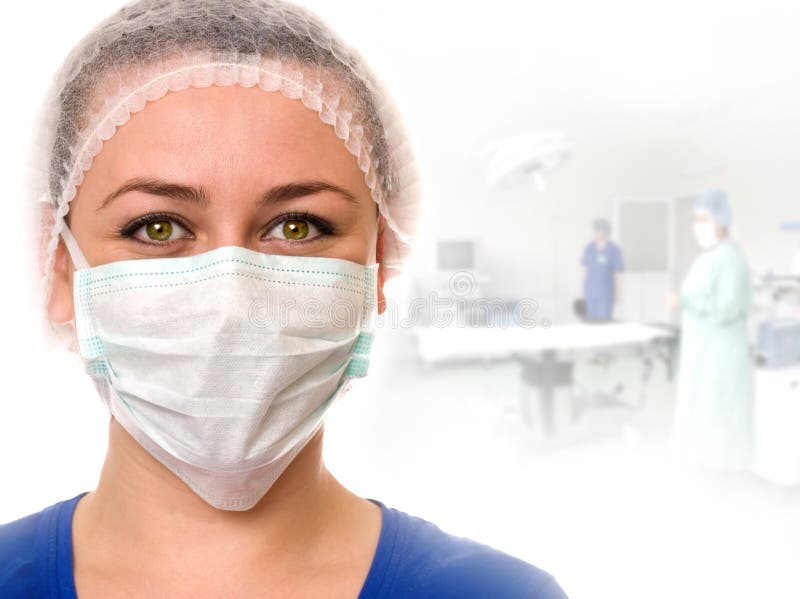 Assistente médico imagem de stock royalty free Assistente médico imagem de stock royalty free