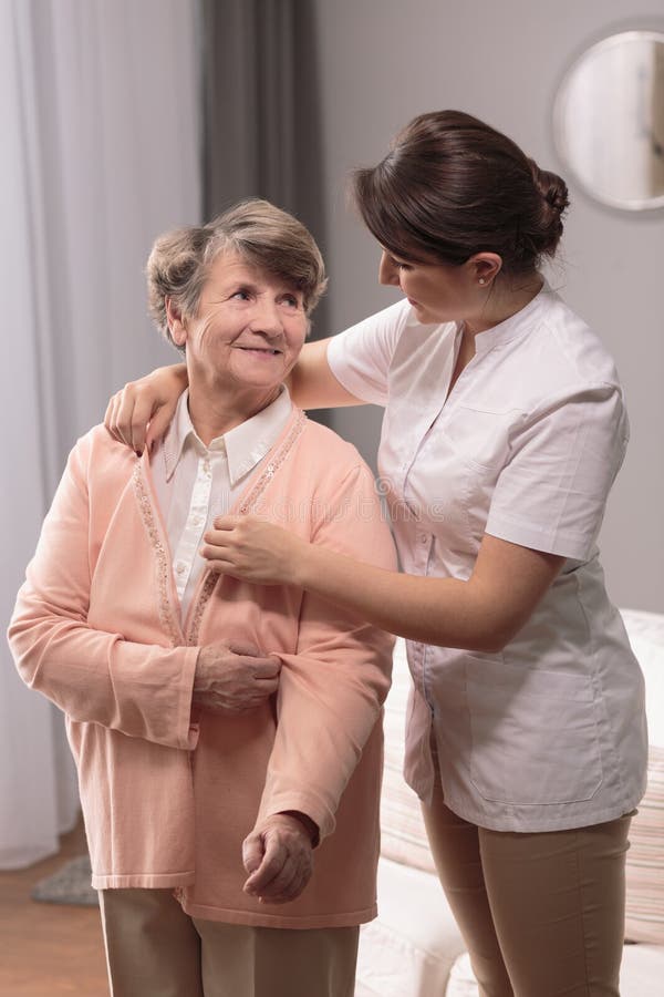 Assistência ao domicílio médica profissional imagens de stock Assistência ao domicílio médica profissional imagens de stock