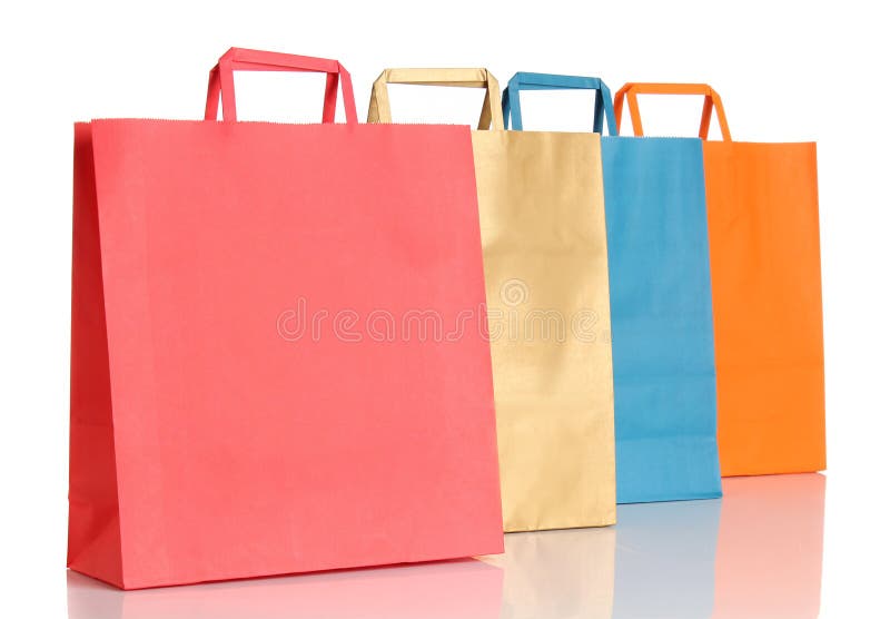 Miniature Shopping Bags stock photo. Image of paper, business - 32933106