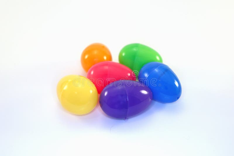 Assorted a coloré des oeufs de pâques image libre de droits Assorted a coloré des oeufs de pâques image libre de droits