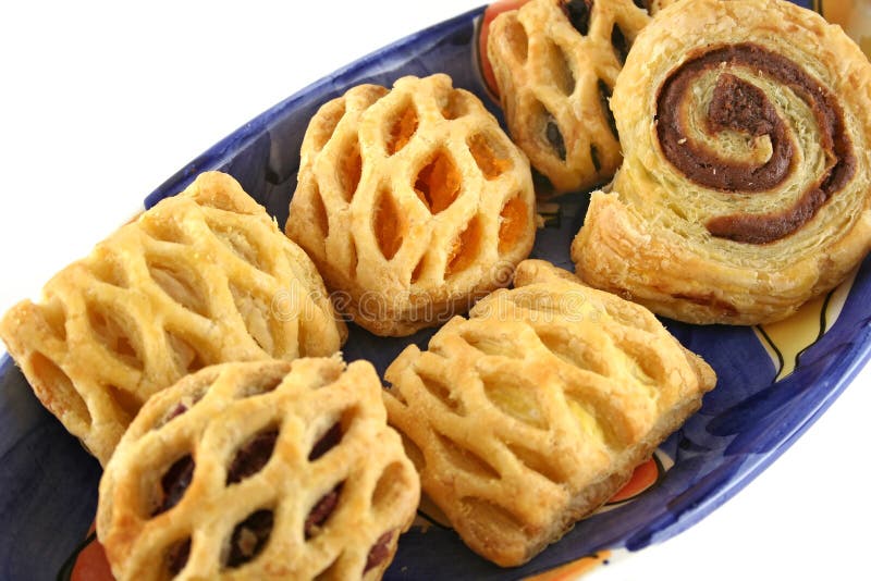 Assorted Danish Pastries 3 stock photography