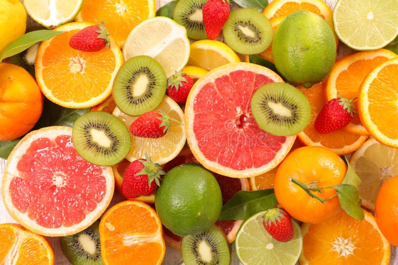 Assorted fresh fruit stock photo. Image of freshness - 117460764