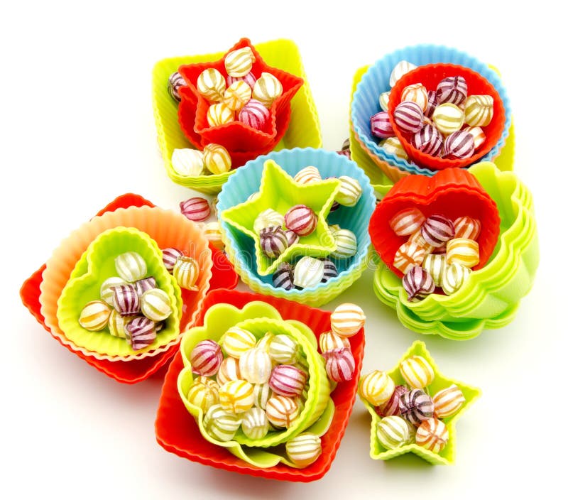 Assorted fruit candies stock photo. Image of color, decoration 259057102