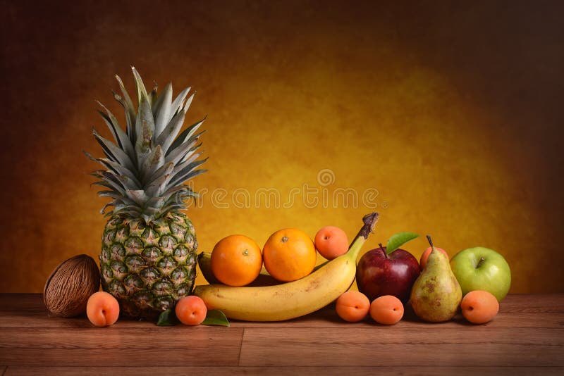 Assorted Fruit On The Table Stock Photo Image Of Food Pear 72221340