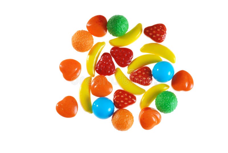 Assorted hard fruit candy