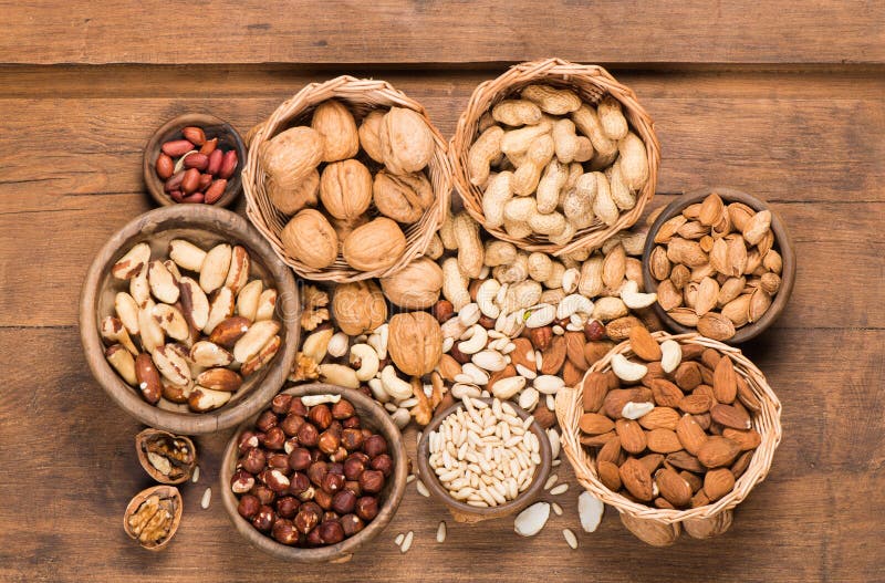 Assorted mixed nuts