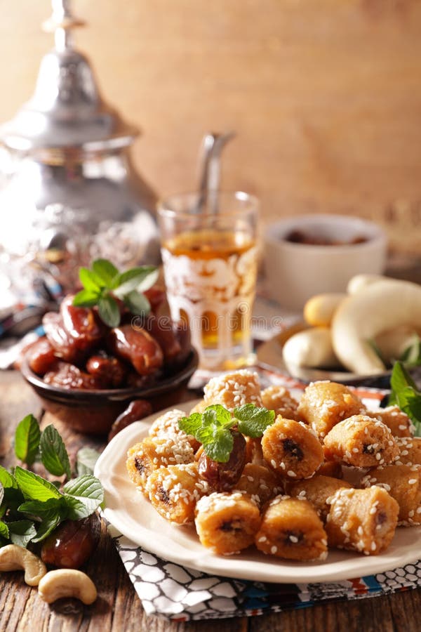 Assorted of Oriental Dessert Stock Photo Image of cake, date 189007642