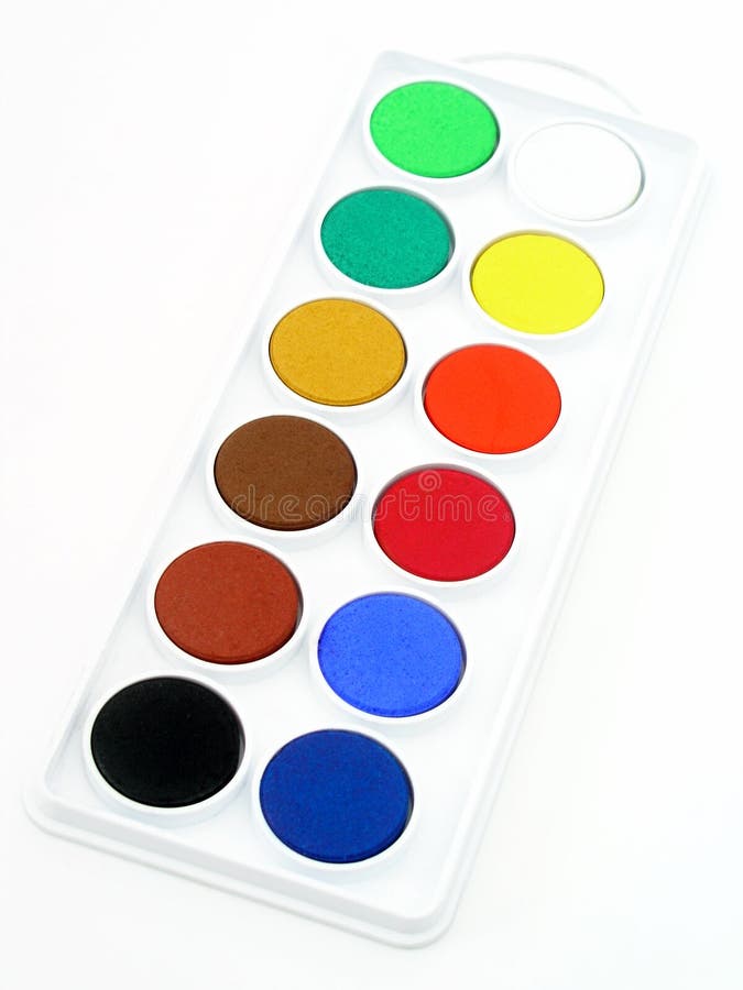 Assorted Paint stock photos