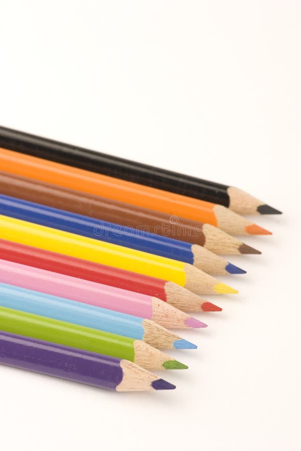 Assorted Pencils stock photo. Image of selective, still 1377744