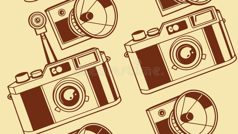 Assorted Retro Boomboxes Seamless Pattern Design, vector design Generative AI vector illustration