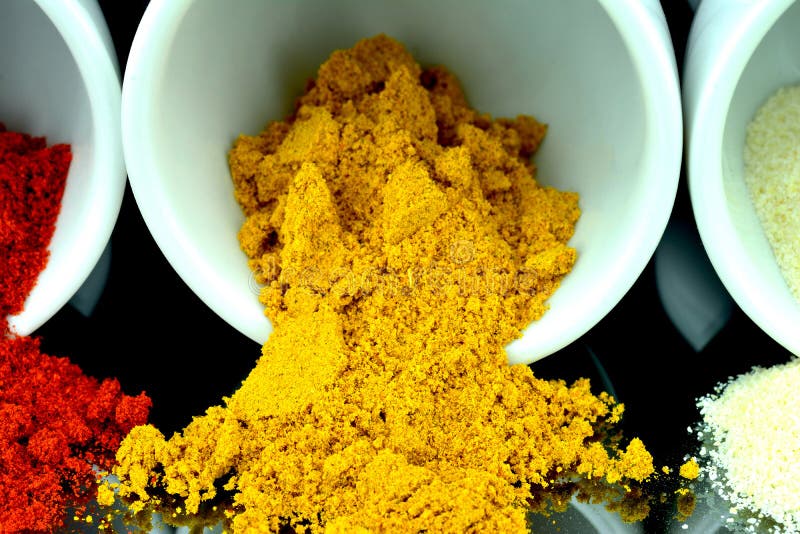 Pepper and ground pepper stock image. Image of colors 38227363