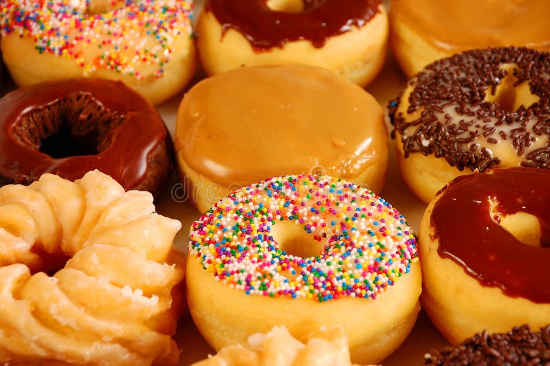 Assortiment van donuts