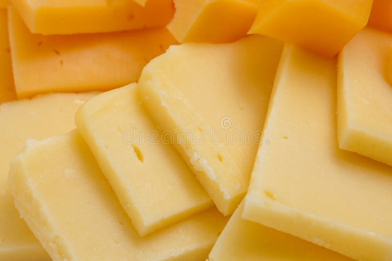 Assortimento di diversi tipi di formaggio holland immagine stock