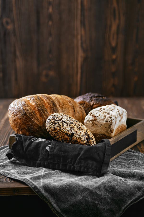 Raisin Rye Artisan Bread stock image. Image of fresh 17300629