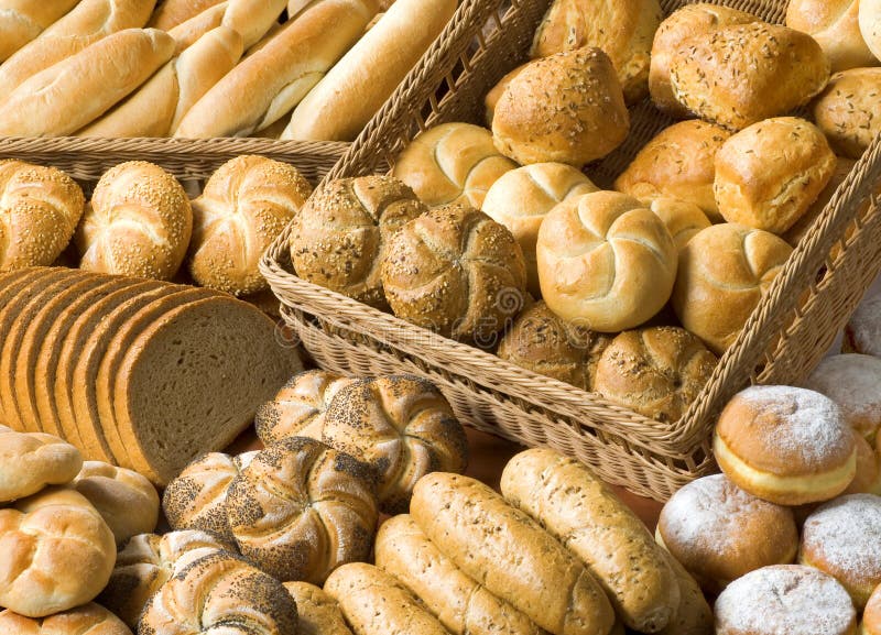 Assortment of bakery goods