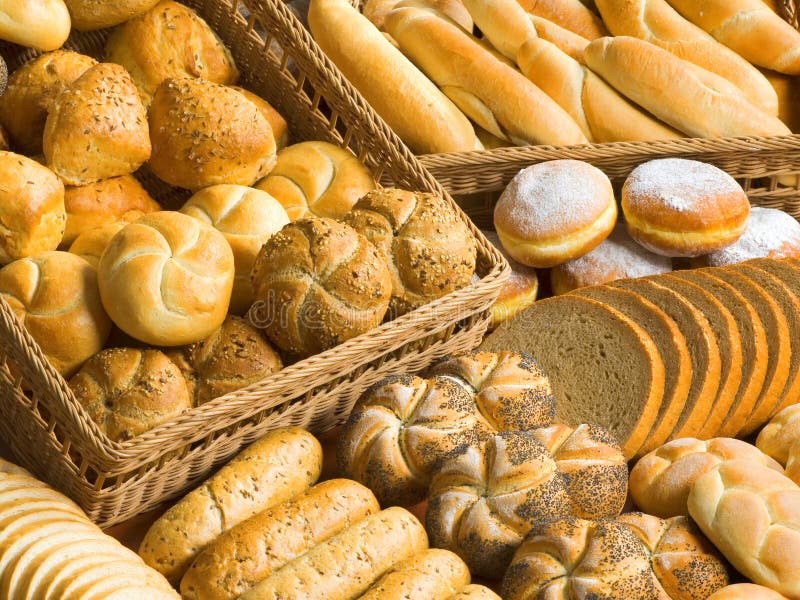 Assortment Of Bakery Goods Royalty Free Stock Images Image 8654839