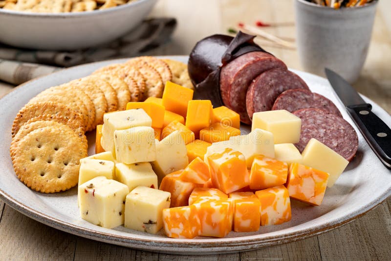 Cheese And Cracker Platter